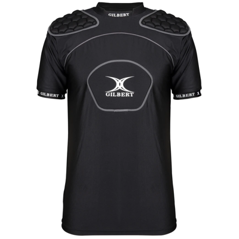 Junior Rugby Atomic V3 Shoulder Pad Black - Gilbert