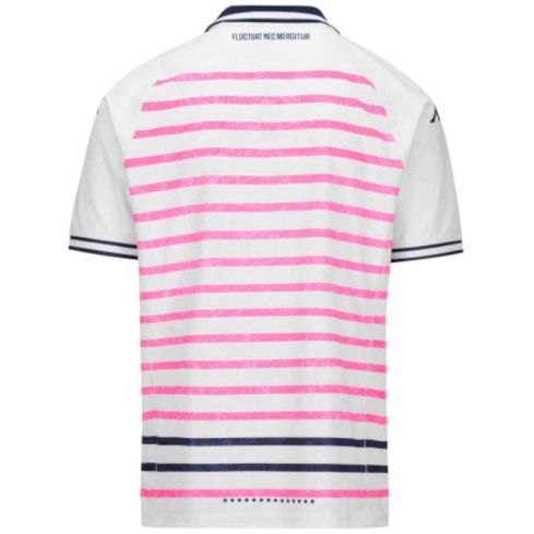 Rugby Jersey Kombat Third Stade Francais Paris 2024/2025 White - Kappa