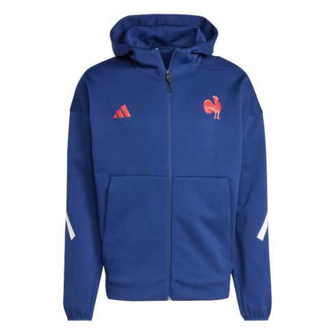 Z.N.E Zip-Up Hoodie Rugby France 2024/2025 - Adidas