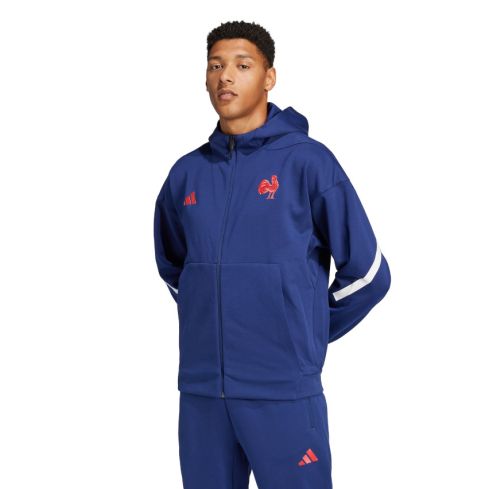 Z.N.E Zip-Up Hoodie Rugby France - Adidas