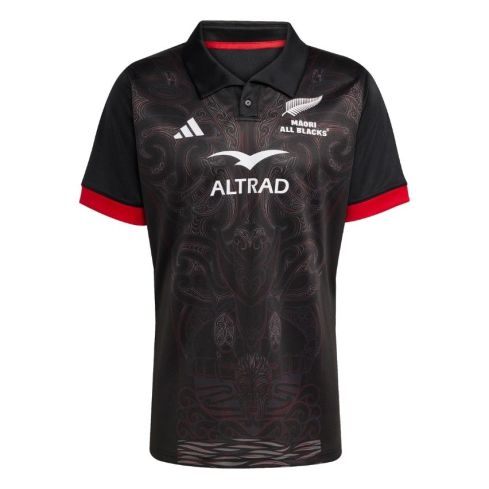 Māori All Blacks Replica Rugby Jersey - Adidas