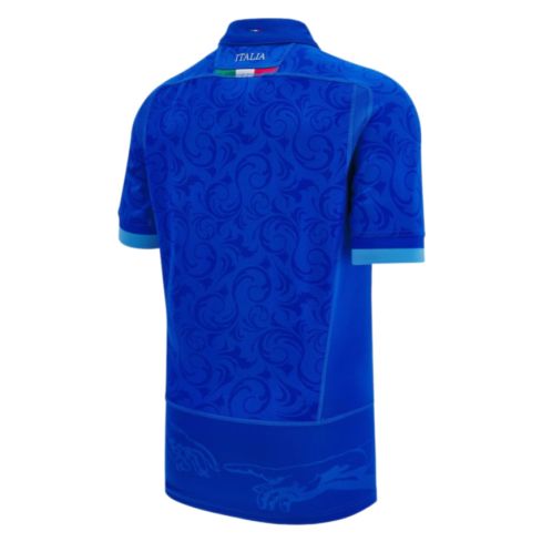 Authentic Home Rugby Shirt Italy 2024/2025 - Macron