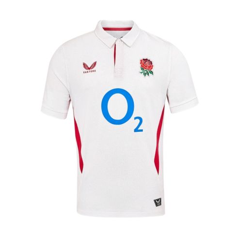 England Rugby Classic Polo Shirt Men Home 2025/2026 - Castore