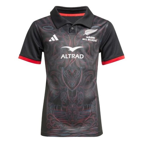 Maori All Blacks 2025/2026 Junior Rugby Jersey - Adidas
