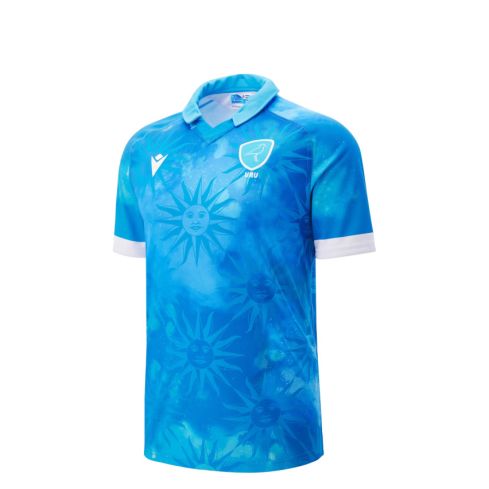 Uruguay Kids' Rugby Home Jersey 2024/2025 – Macron