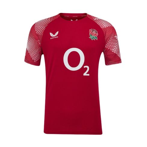England Rugby Pre-Match Shirt 2025/2026 - Castore