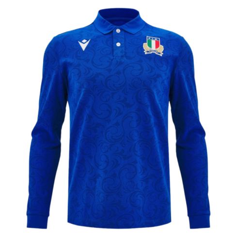 Italy Home Rugby Replica Jersey Cotton 2024/2025 - Macron