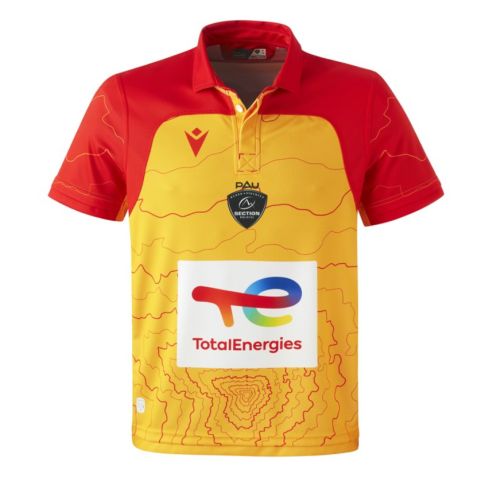 Section Paloise Third Challenge Cup 2024-2025 Replica Rugby Jersey – MACRON
