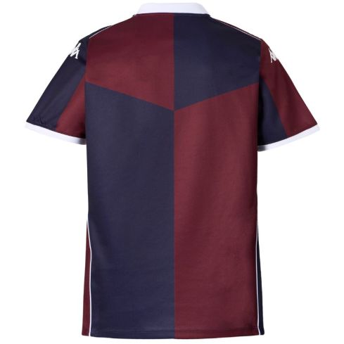 Rugby T-SHIRT AYBA 8 UBB Burgundy/Beige 2024/2025 - KAPPA