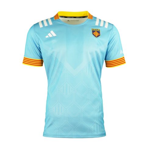 USAP Perpignan Home Rugby Jersey Kids 2024-2025 - Adidas