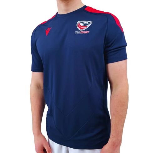 USA Rugby Training Shirt - Macron