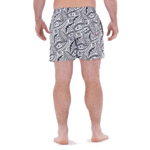 Maori Rugby White Swim Shorts - Ruckfield