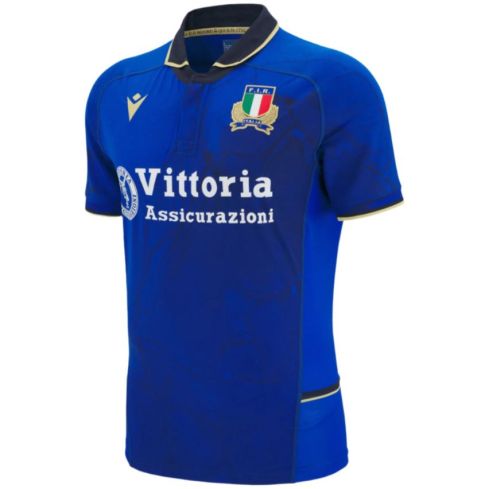 Italy Authentic Home Rugby Jersey 2025/2026 - Macron