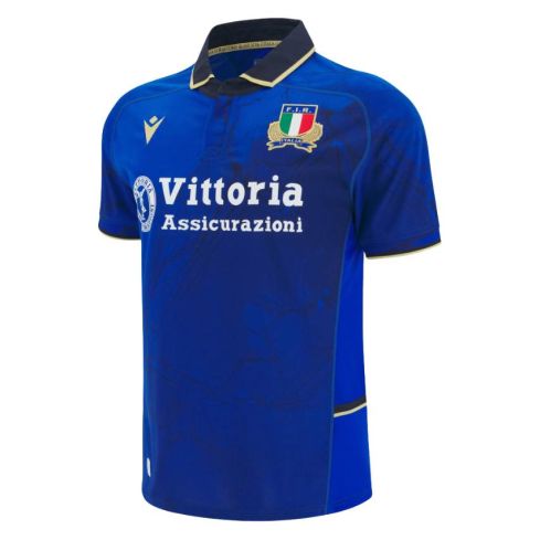 Maglia Rugby Home Italia Bambino 2025/2026 - Macron