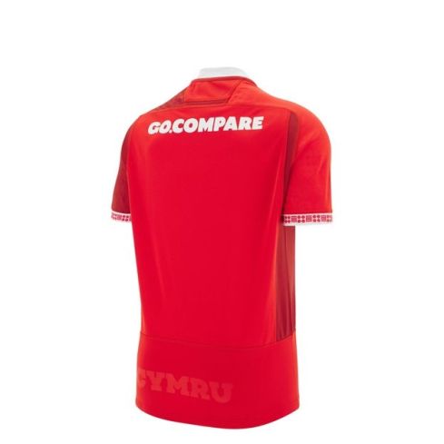Wales Kids Rugby Replica Home Jersey 2025/2026 - Macron