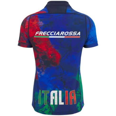 Italy Home Rugby Training Jersey 2025/2026 Navy Blue - Macron