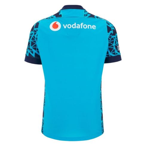 Scotland Rugby Training Jersey Neon Blue 2025/26 - Macron