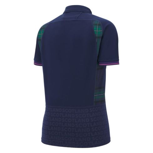 Scotland Womens WRWC 2025 Home Rugby Shirt - Navy | Macron
