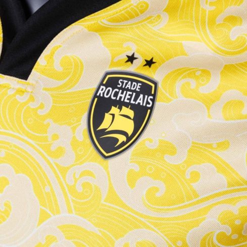 Stade Rochelais Kids Away Rugby Jersey 2024/2025 – Adidas