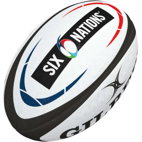 Ballon rugby Gilbert Match - modèle KINETICA - Clubs MisteRugby