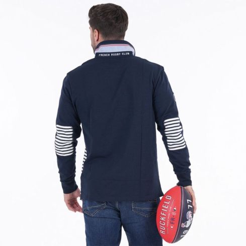 Pack duo long-sleeved sailor polo shirt Ruckfield French Rugby Club - Ruckfield