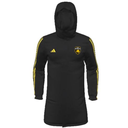Long Rugby Parka Stade Rochelais Black - Adidas