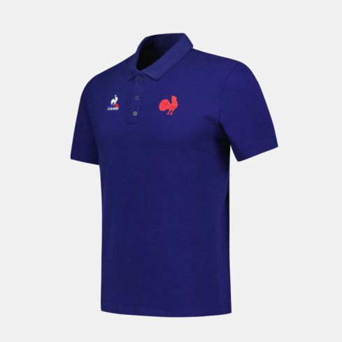 Polo Rugby France Fanwear Bleu Intense - Le Coq Sportif