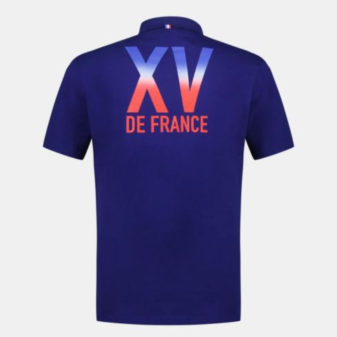 Rugby France Blue Fanwear Polo - Le Coq Sportif