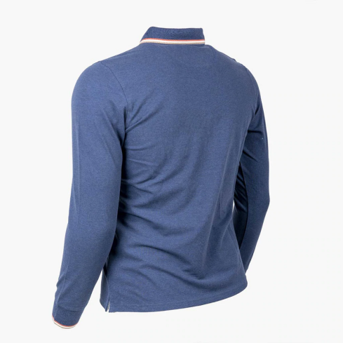 Rugby Polo Shirt Blue Jean - Blacks Legend