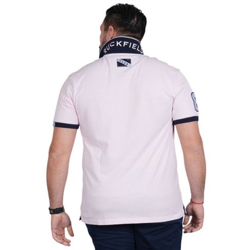 Rugby Polo Le Club Chabal Light Pink - Ruckfield