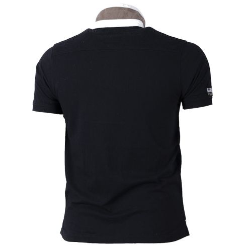 Polo rugby all black manches online longues