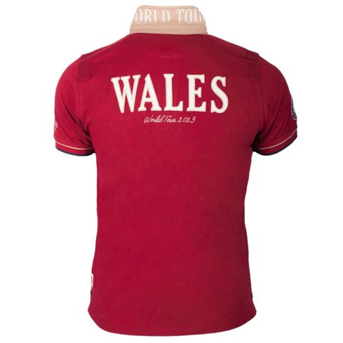 Wales Rugby Short Sleeve Polo - Blacks Legend