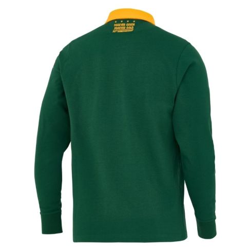 Springboks South Africa Long Sleeve Heritage Rugby Polo - Nike