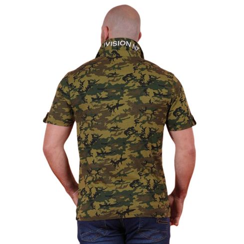 Camo Organic Rugby Polo - New Zealand Army - Ruckfield