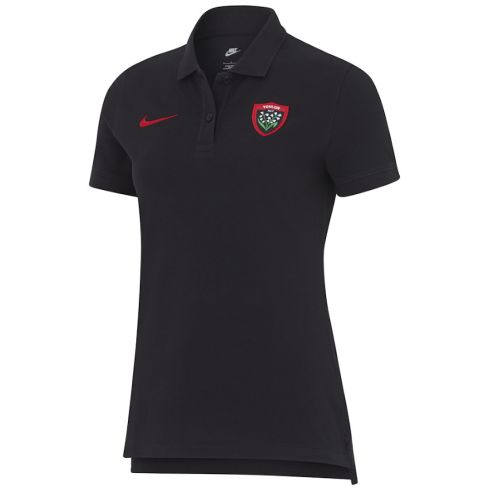 Polo Rugby RC Toulon Femme Noir 2023/2024 - Nike