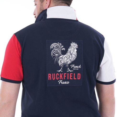 Polo French Rugby Club Short Sleeve Navy Blue - Ruckfield