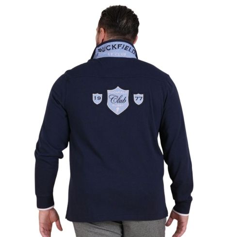 Polo Rugby long sleeve Navy Blue Le Club - Ruckfield