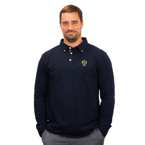Men’s Long Sleeve Rugby Polo Placido - ASM Clermont