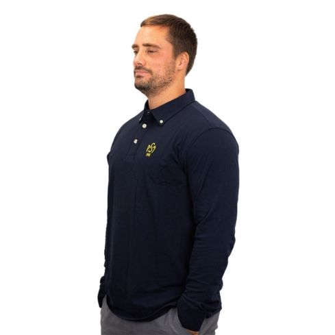 Men’s Long Sleeve Rugby Polo Placido - ASM Clermont