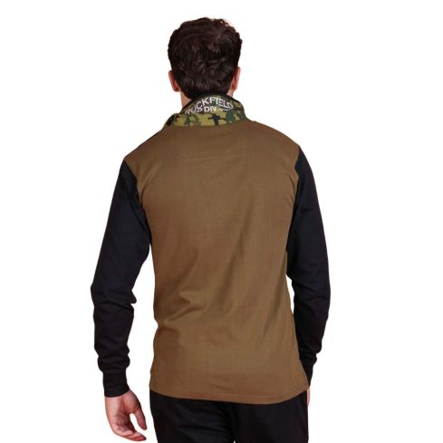 Multicolor long-sleeve Rugby Polo Shirt - Ruckfield