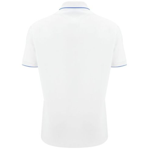 Italy Rugby Travel Polo 2025/2026 White - Macron