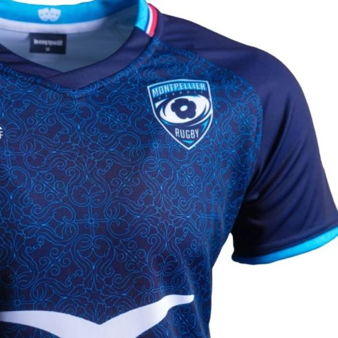 Montpellier Hérault MHR Rugby Home Jersey 2024/2025 - Le Coq Sportif