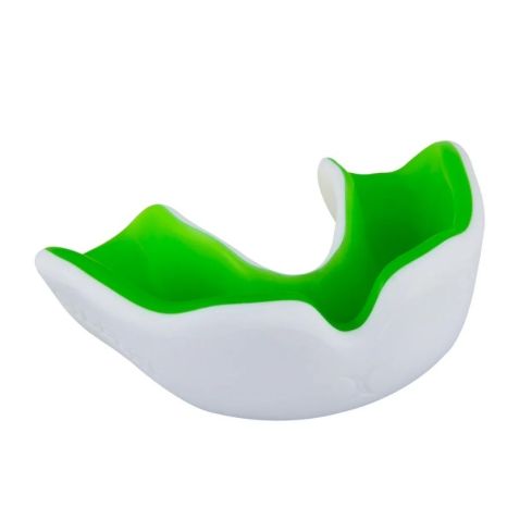 Rugby Mouthguard X Gel Plus Junior White/Green - Gilbert
