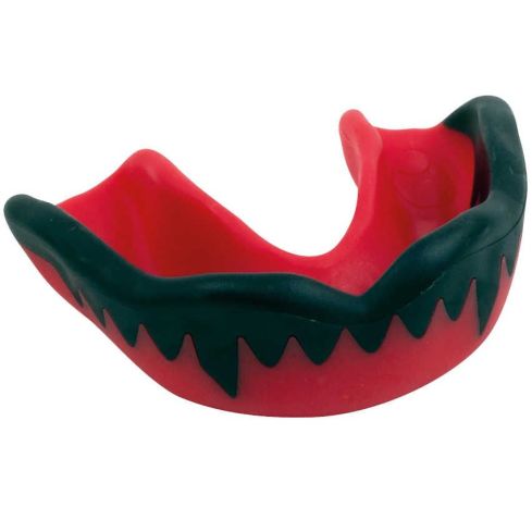 Synergy Viper Red and Black Mouthguard Sold with the Stade Toulousain Box From 10 Years to Adult - Gilbert