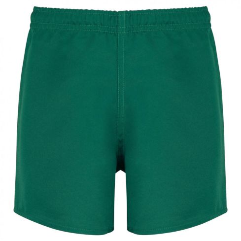Kids Rugby Shorts Dark Green - ProAct