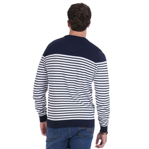 French Rugby Club Navy Blue Rugby Sweater - Ruckfield