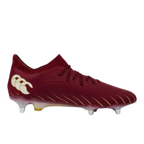 Rugby Boots Hybrid Studs All Ground Speed Falcon Elite SG Bordeaux - Canterbury