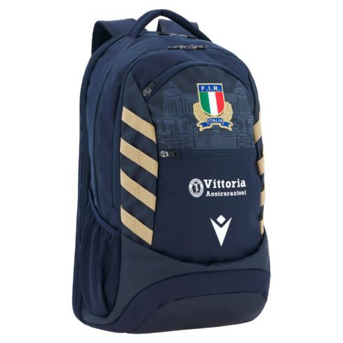 Rugby Backpack FIR Navy Blue 2025/2026 - Macron