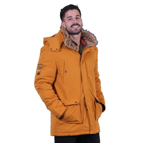 Mustard parka Autumn Rugby tour - Ruckfield