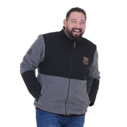 Dark grey Rugby House fleece - Ruckfield